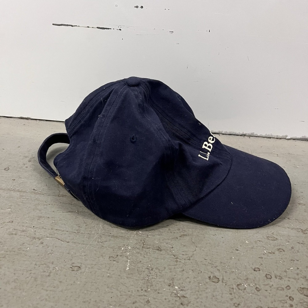 L.L. Bean Navy LED Lighted Baseball Hat Cap Adjustable Hiking Camping Outdoors - Picture 2 of 10